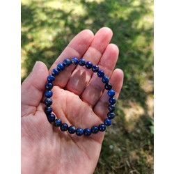 Doğal Taş Lapis Lazuli Bileklik 6 mm 