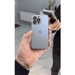 iPhone Ag-Glass Case-Naturel Titanyum