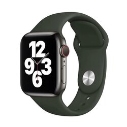 Apple Watch Silicon Kordon - Haki Yeşil
