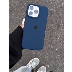 İPhone Lansman Kılıf-Blue Titanyum 