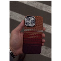 İPhone Fiber Carbon Kılıf -Jumper Turuncu