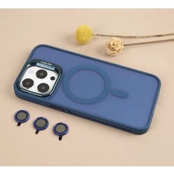 İPhone Case Pro Standlı Kılıf -Blue Titanyum