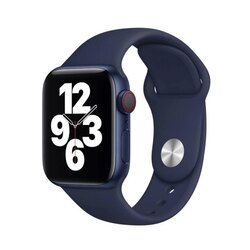 Apple Watch Silicon Kordon - Gece Mavisi