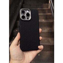 İPhone Fiber Carbon Kılıf -Black