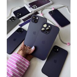 iPhone Ag-Glass Case-Derin Mor