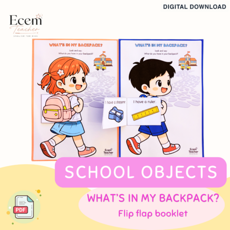 What’s in My Backpack? – Interactive Flap Activity (Printable PDF)