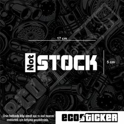 Not Stock Sticker
