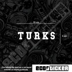 TURKS Sticker