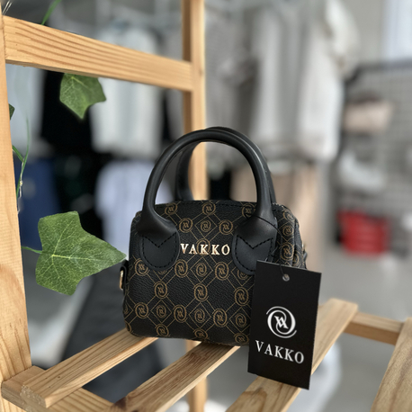 Vakko mini siyah kahve