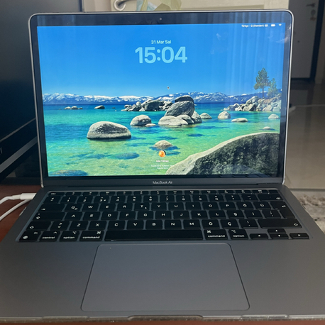 MacBook Air MGN63TU/A M1 8Gb-256Gb Ssd-Retina-13.3inc-Space Grey 