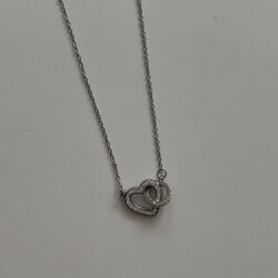 çelik silver | marka kalp kolye 