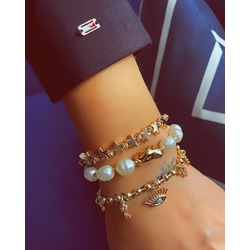 Göz Detaylı Charm Bileklik