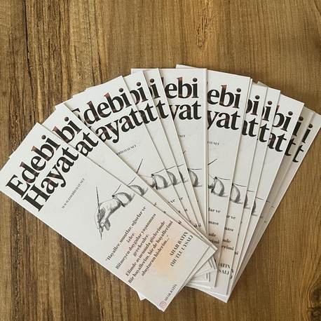 Kişiye özel tasarım kitap ayracı