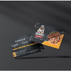 350 Gr İthal Kuşe Kartvizit