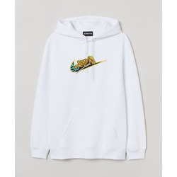 Swoosh Zenitsu Agatsuma Nakış İşlemeli Kişiye Özel Kapüşonlu Sweatshirt & Hoodie,