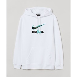 Swoosh "Just Rick It" Nakış İşlemeli Kişiye Özel Kapüşonlu Sweatshirt & Hoodie, Kendin