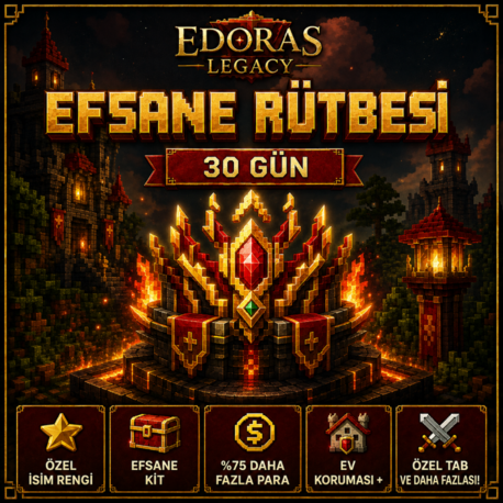 EFSANE Rütbesi – 30 Gün