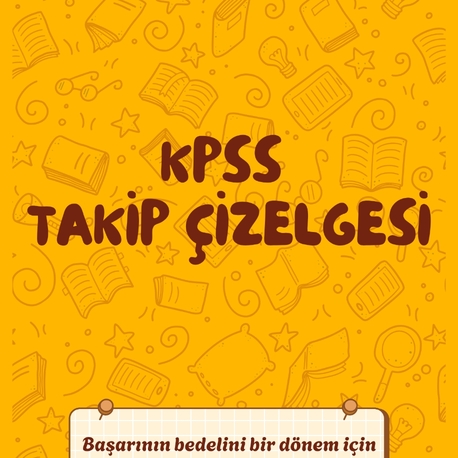 DİJİTAL KPSS TAKİP ÇİZELGESİ 