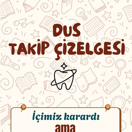 DİJİTAL DUS TAKİP ÇİZELGESİ 