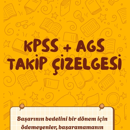 DİJİTAL KPSS+ AGS TAKİP ÇİZELGESİ 