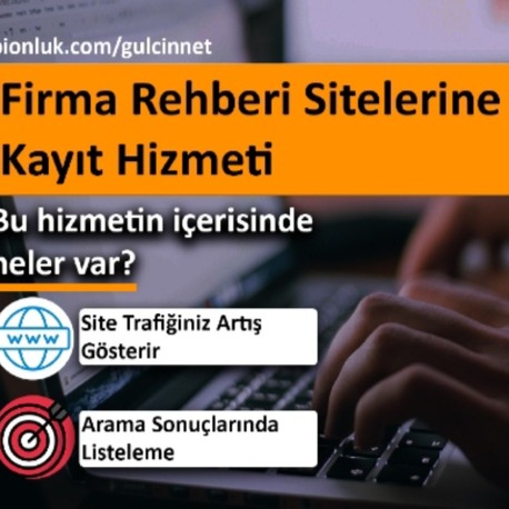 15 Adet Firma Rehberi Sitelerine Kayıt 