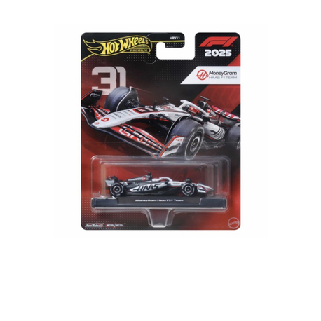Hot Wheels MoneyGram Haas F1 Team 2025