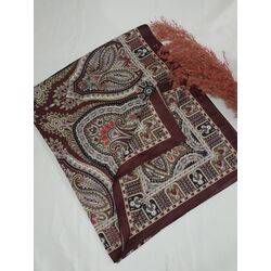 retro desen soft şal 