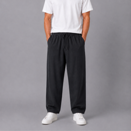 Comfort İnce Keten Pantolon
