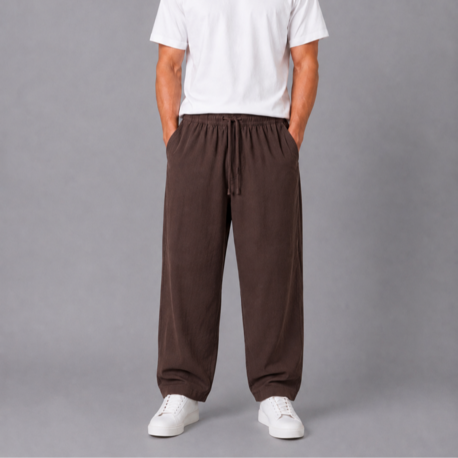 Comfort İnce Keten Pantolon