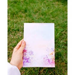 bahar çiçekleri defter 