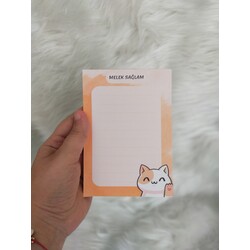 kedi desen not defteri 
