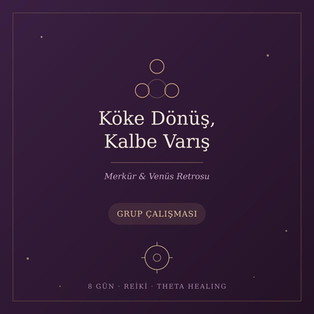 "Köke Dönüş, Kalbe Varış" (Grup Çalışması)