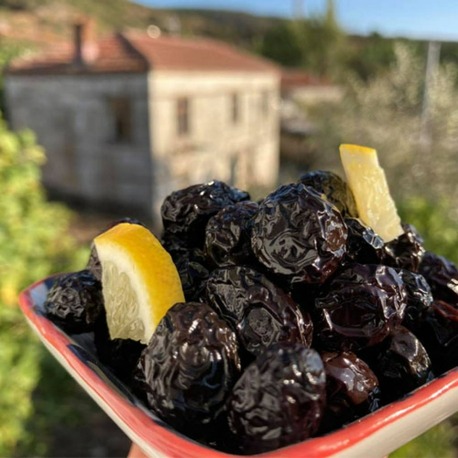 Siyah Zeytin “Güneş – %1 Tuz” (500 gr)