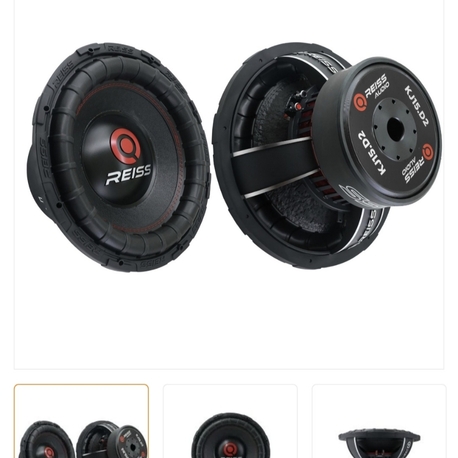 REISS AUDIO RS-KJ15 D2 38 CM SUBWOOFER

