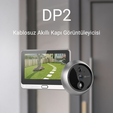 Ezviz Cs-dp2 Kablosuz Monitörlü Kapı Zili

