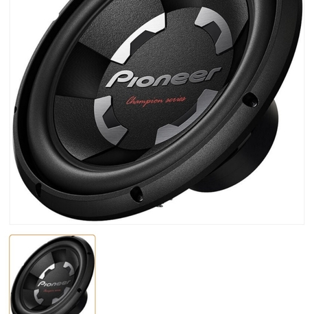 PIONEER TS-300S4 1400 WATT 30 CM BASS SUBWOOFER HOPARLÖR


