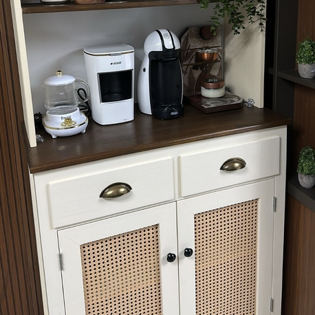 krem kahve köşesi stand