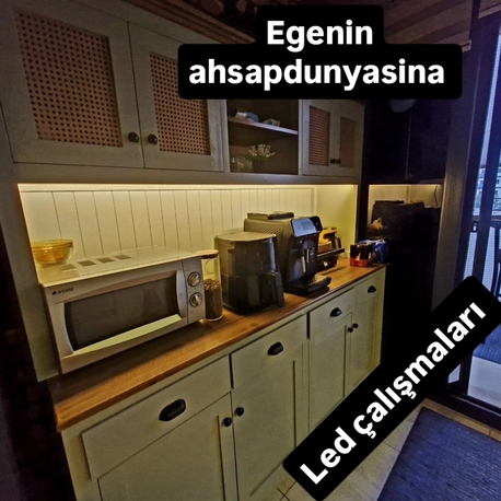 LED ışıklı model dolaplarımiz