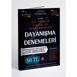 DAYANIŞMA DENEMELERİ-T.C. İnkılap Tarihi ve Atatürkçülük- İlk dönem konuları- PDF