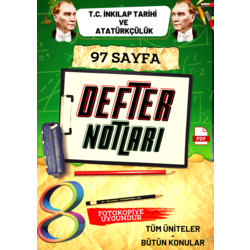 8. Sınıf T.C. İnkılap Tarihi ve ATATÜRKÇÜLÜK  Tüm Ünite ve Konular Ders Notları