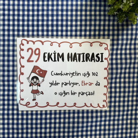 4’lü paket 29 Ekim Hatırası (büyük boy)