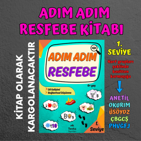RESFEBE KİTABI 1.AŞAMA HARFLERLE-KİTAP OLARAK