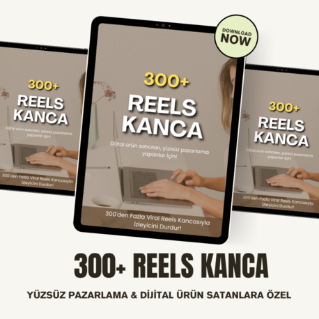 300+ Fazla Reels Kanca ( Dijital Ürün Satıcıları İçin)