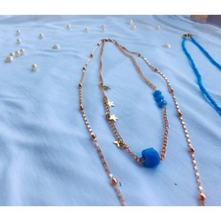 Üçlü set kolye