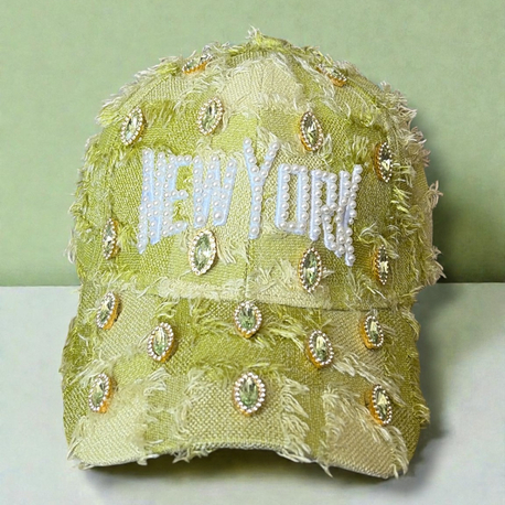 Custom NY Green Signal Cap