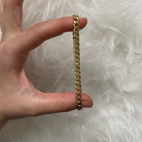 Sade Zincir Gold Bileklik 
