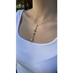 Elegant Minimal Y Kolye Gold