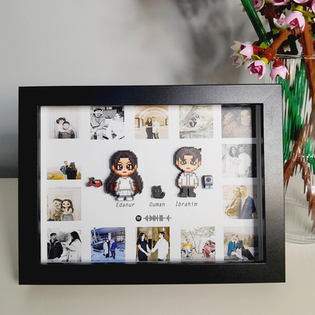 Kişiye Özel Fotoğraflı Mini Figür Tablo