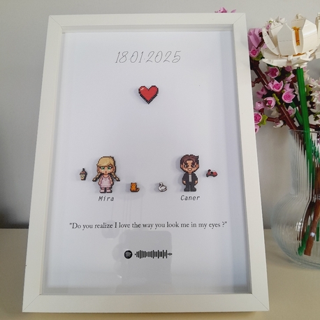 3 Boyutlu Mini Figür Tablo