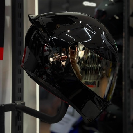 Agv K1 S Mono Black Kapalı Kask (AYNALI VİZÖR)